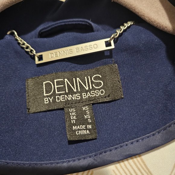 Dennis Basso Rain Jacket - Navy - Picture 5 of 10